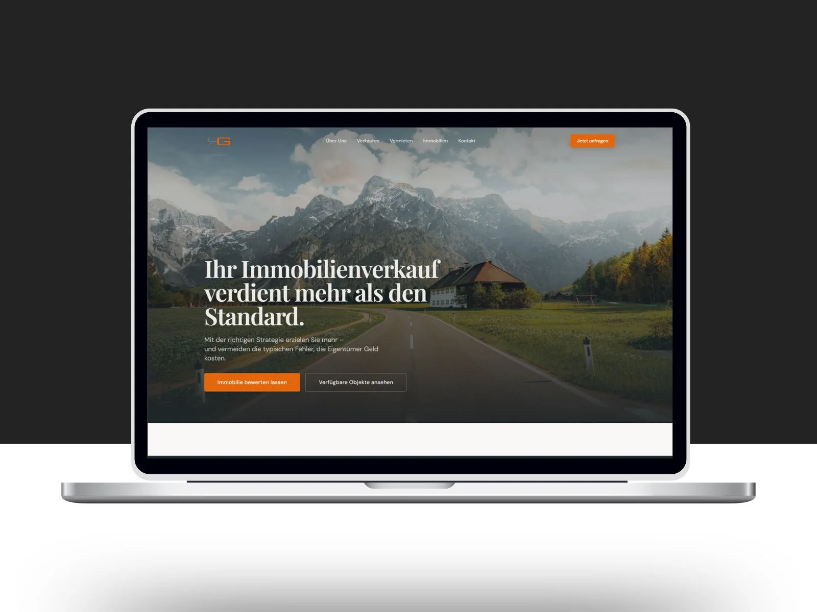 RG Immobilientreuhand Website